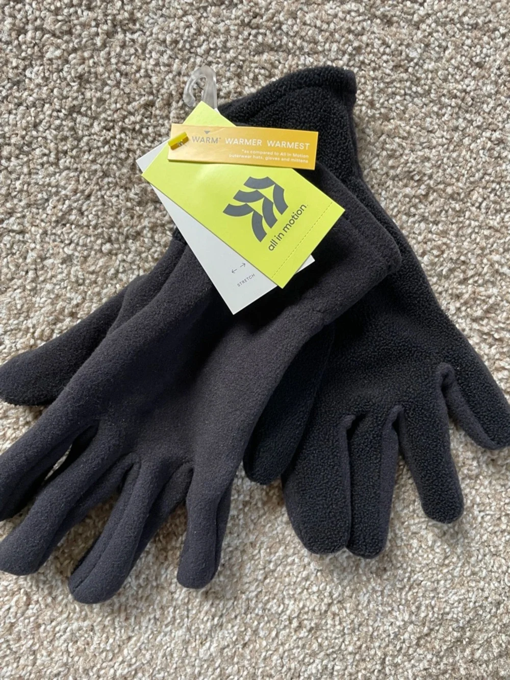 NWT All in Motion Fleece Gloves